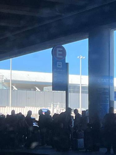 Fort Lauderdale Terminal 1 shuttle pick-up Sign E